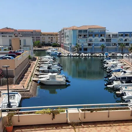 studio quartier plages vue marina Sète Exterior foto